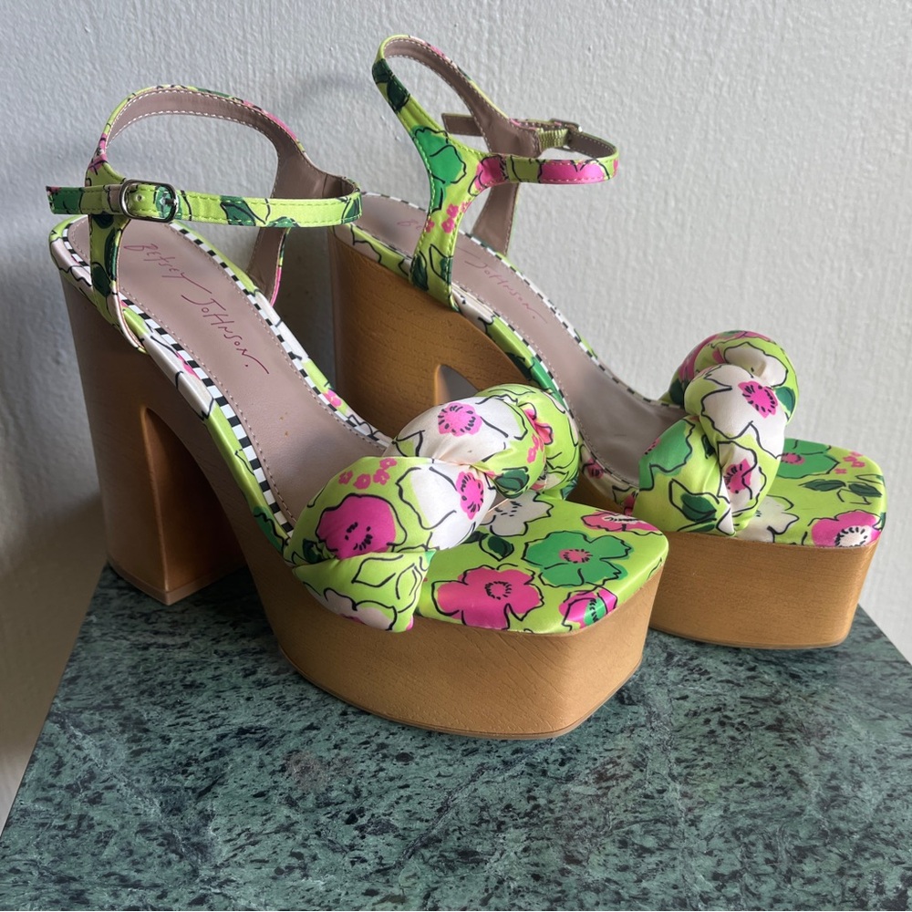 Betsey Johnson Platform Sandals
